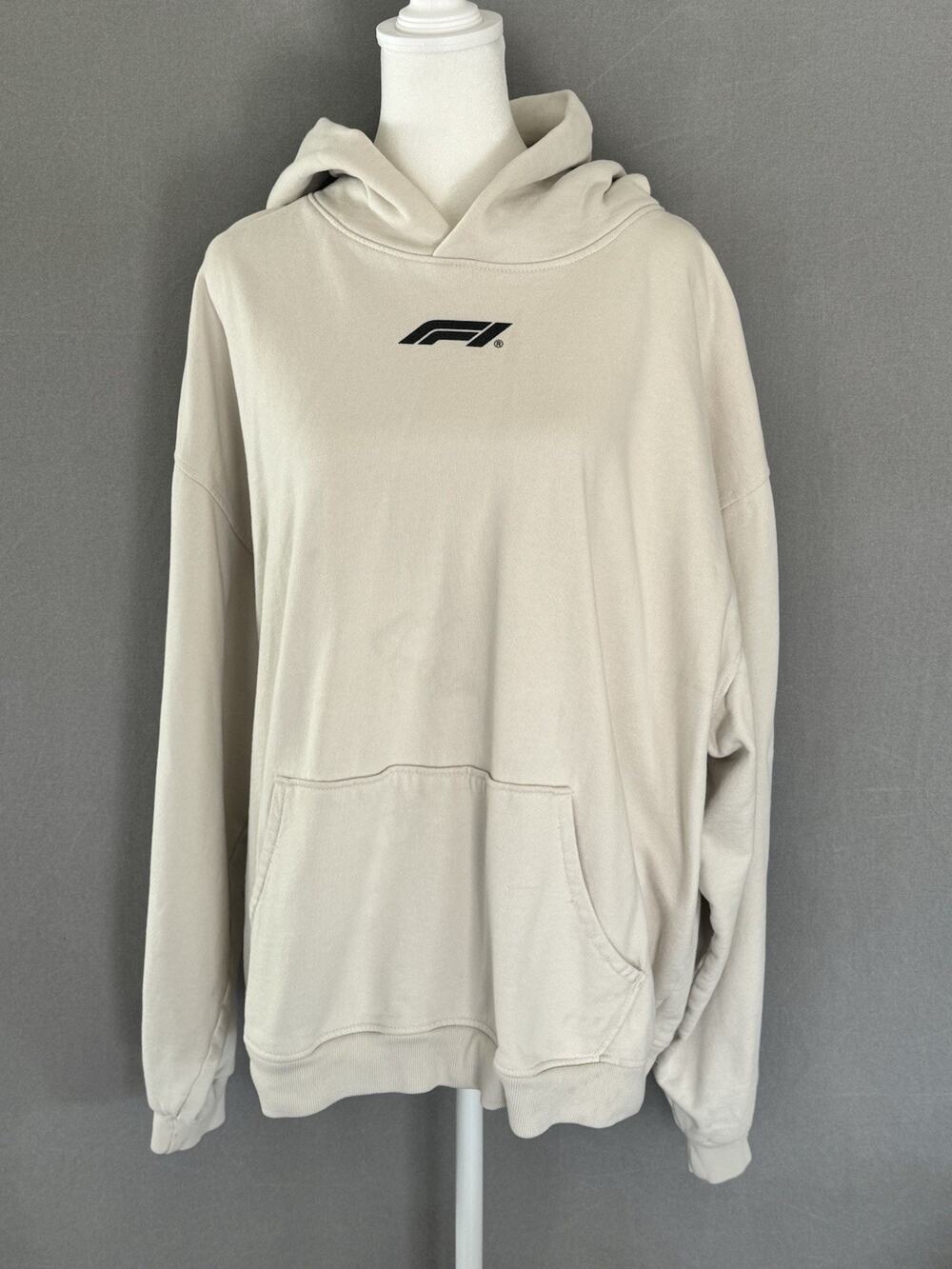 Formula 1 PacSun Cream Hoodie XXL Official F1 Licensed Pullover